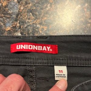 Galaxy grey, union bay moto pants